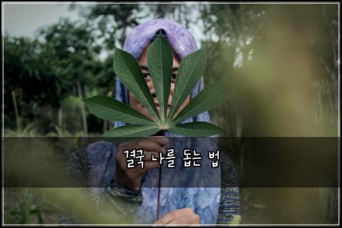 결국 나를 돕는 법