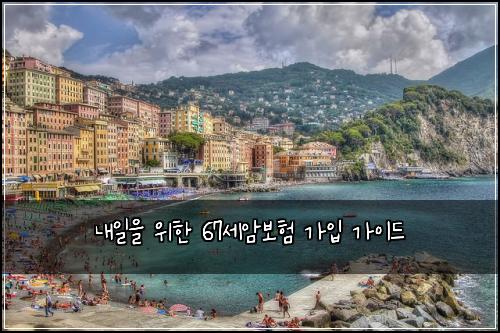 내일을 위한 67세암보험 가입 가이드