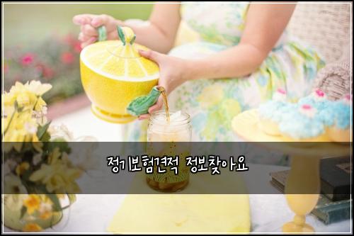 정기보험견적 정보찾아요