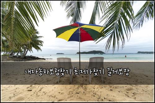 내자동차보험찾기 최저가찾기 길게보장