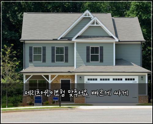 메리츠어린이보험 맞추어요  빠르게 싸게