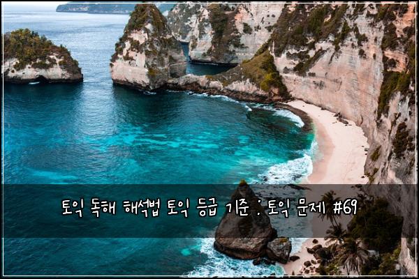 토익 독해 해석법 토익 등급 기준 : 토익 문제 #69