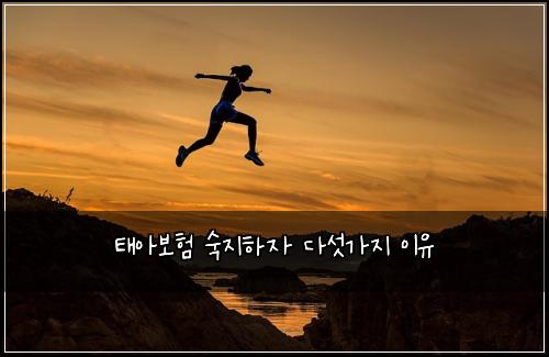 태아보험 숙지하자  다섯가지 이유