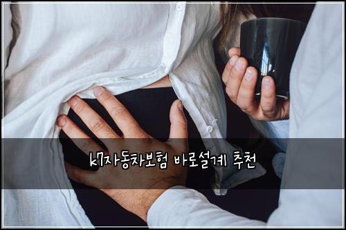k7자동차보험 바로설계  추천