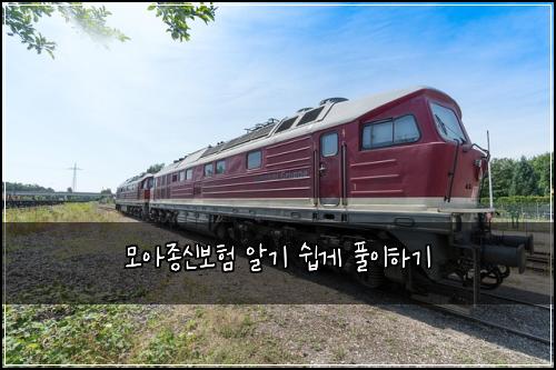 모아종신보험 알기 쉽게 풀이하기