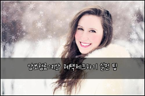 암보험료계산 혜택체크하기 실전 팁