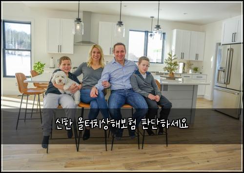 신한 올터치상해보험 판단하세요 
