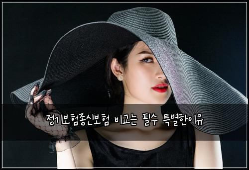 정기보험종신보험 비교는 필수 특별한이유