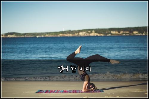 영어 한 마디