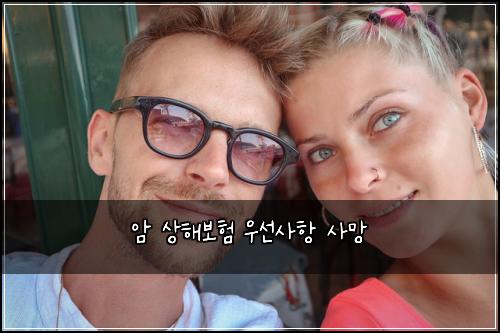 암 상해보험 우선사항  사망