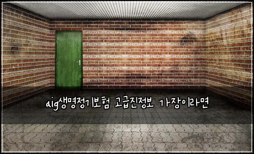 aig생명정기보험 고급진정보  가장이라면
