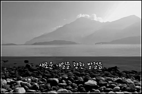 새로운 내일을 향한 발걸음