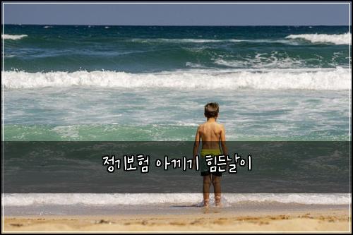 정기보험 아끼기  힘든날이