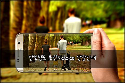 암보험료 최선의choice 상담안내
