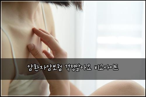 암환자암보험 걱정말아요  비교사이트