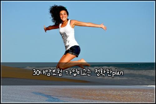 30대암보험 가입비교는  정확한plan
