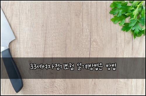 33μΈμ¬μμ 기보ν μ€κ³λ°©λ²μ λ°©λ²