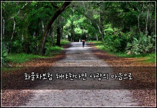 ํ๋ฌผ์ฐจ๋ณดํ ํด์ผํ๋ค๋ฉด ์ฌ๋์ ๋ง์์ผ๋ก