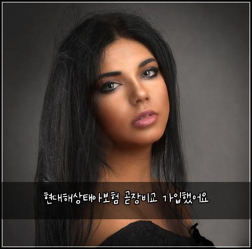 현대해상태아보험 곧장비교  가입했어요
