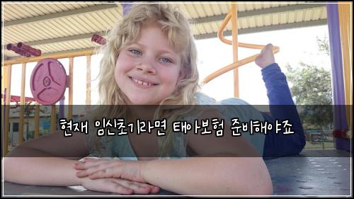 현재 임신초기라면 태아보험 준비해야죠