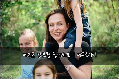 메리츠 암보험 쉽게해보기  서두르시기