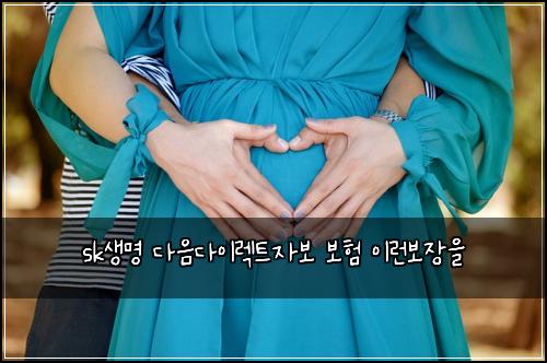 sk생명 다음다이렉트자보 보험 이런보장을 