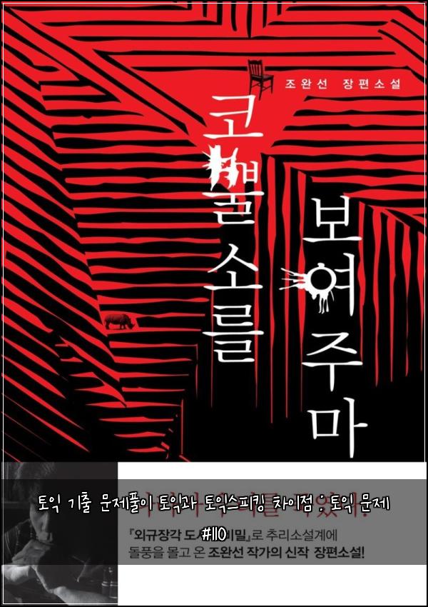 토익 기출 문제풀이 토익과 토익스피킹 차이점 : 토익 문제 #110