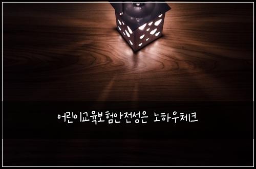 어린이교육보험안전성은 노하우체크