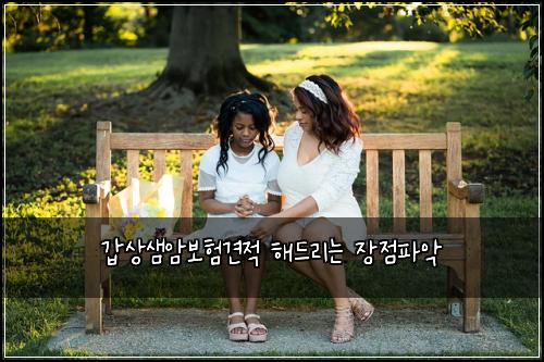 갑상샘암보험견적 해드리는 장점파악