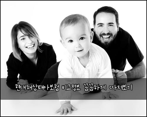 현대해상태아보험 비교정보 꼼꼼하게 따져보기