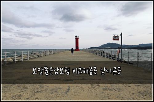 보장좋은암보험 비교해볼곳  남다른곳