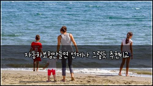 자동차보험안들면 언제나 그렇듯 추천비교