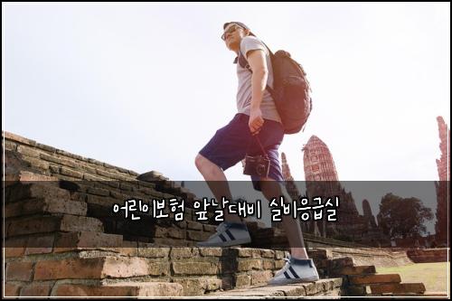 어린이보험 앞날대비  실비응급실