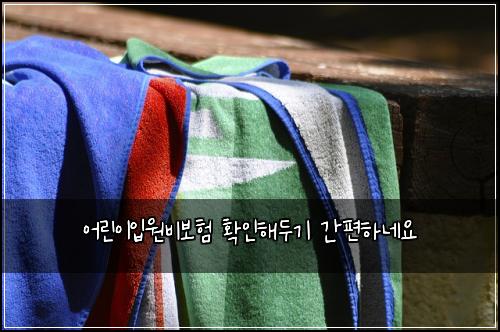 어린이입원비보험 확인해두기  간편하네요