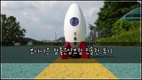 보다나은 참좋은암보험 진솔한 후기