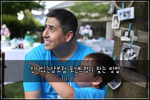 인기있는암보험 포인트정리  찾는 방법