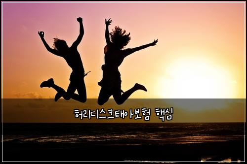 허리디스크태아보험 핵심 