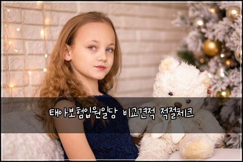 태아보험입원일당 비교견적 적절체크
