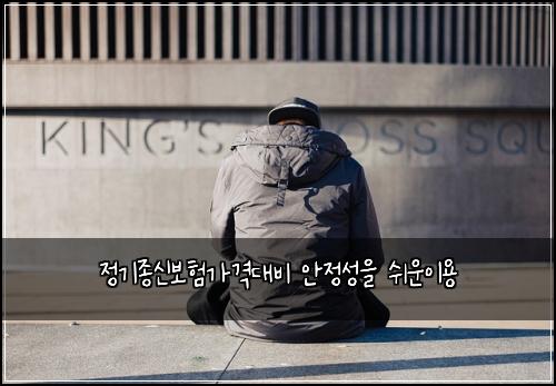 정기종신보험가격대비 안정성을 쉬운이용