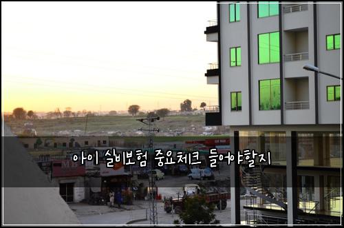 아이 실비보험 중요체크  들어야할지