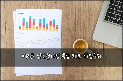 메리츠 암보험가입 특징 체크 가입순위