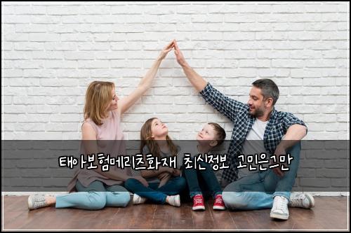 태아보험메리츠화재 최신정보 고민은그만