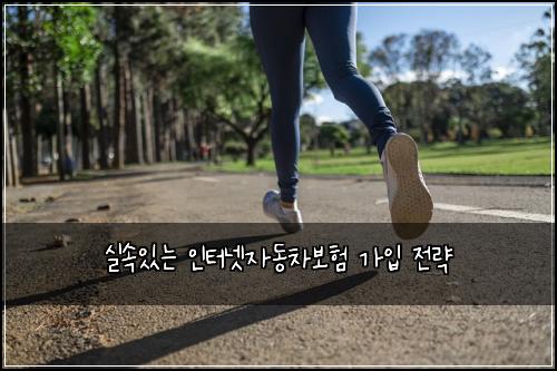 실속있는 인터넷자동차보험 가입 전략