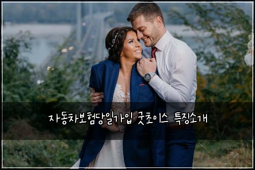 자동차보험당일가입 굿초이스 특징소개