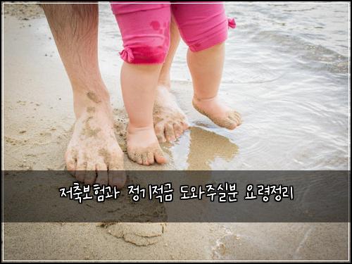 저축보험과 정기적금 도와주실분 요령정리