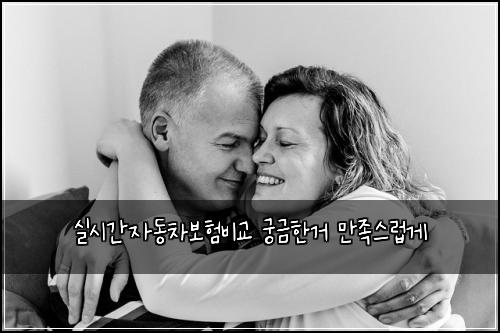 실시간자동차보험비교 궁금한거 만족스럽게