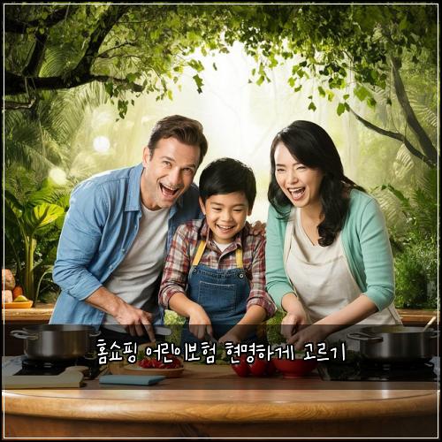 홈쇼핑 어린이보험 현명하게 고르기