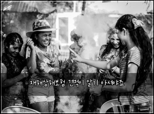 재해상해보험 견적이  알기 아셔야죠
