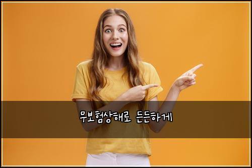 무보험상해로 든든하게