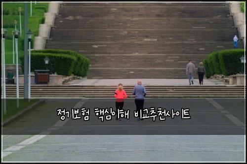 정기보험 핵심이해  비교추천사이트